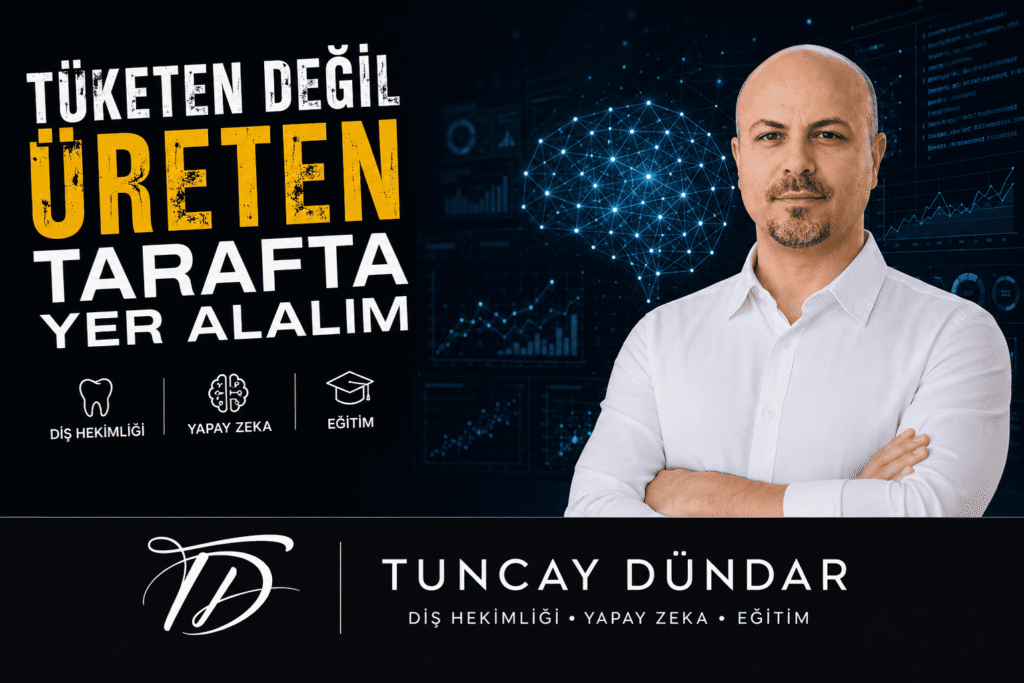 Tüketen Değil Üreten Tarafta Yer Alalım